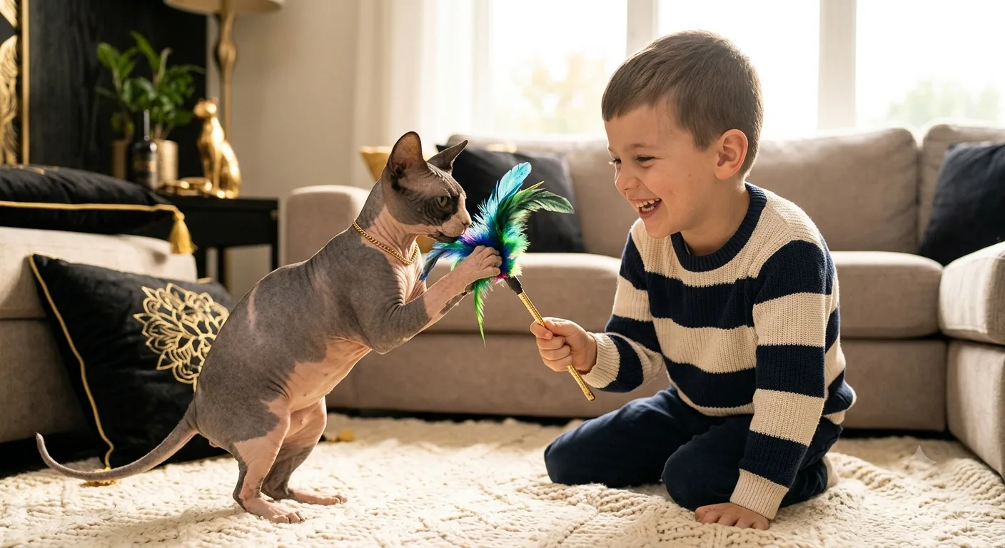 Why Sphynx Cats Make Perfect Family Pets